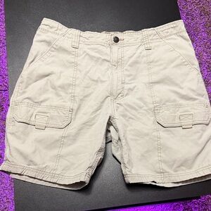 Men's Casual Tan Cargo Shorts